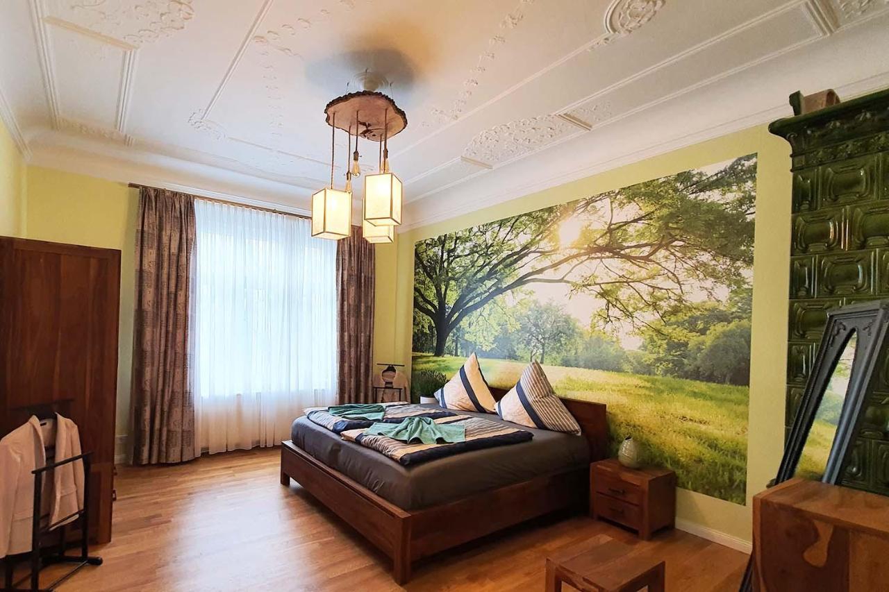 Luxus Ferienwohnung Mit Hochwertiger Ausstattung Wintergarten Chociebuż Zewnętrze zdjęcie